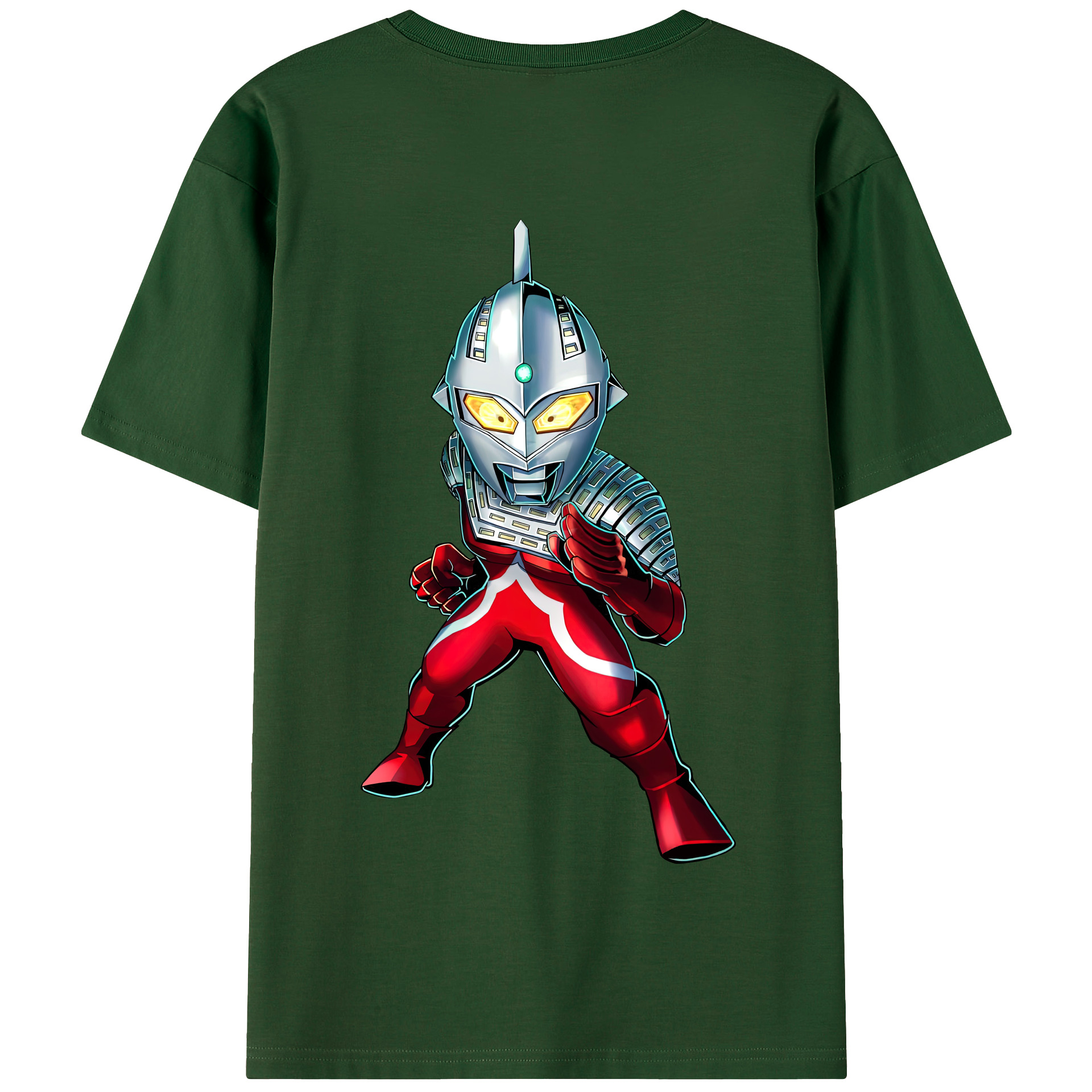 （画像用） ウルトラマン Ultraman 綿100％半袖Tシャツ（背面プリント）